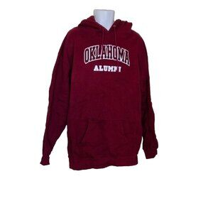 Oklahoma Alumni Pullover Hoodie Men's red size 3XL
